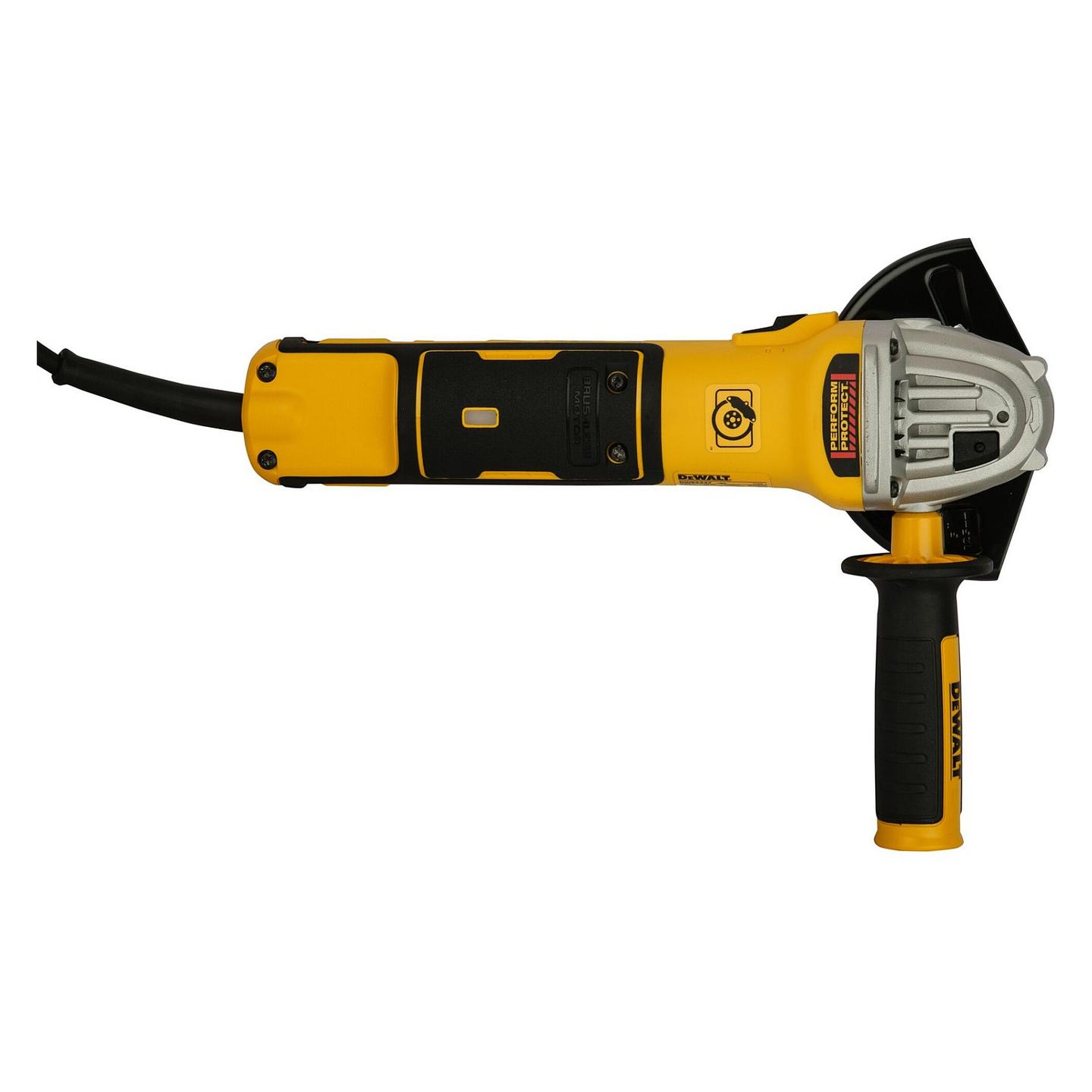 Grirëse Këndore DeWALT DWE4347-QS, 1700W, Brushless, 125mm, 10500rpm, M14, 2.3kg - Zezë/Verdhë - 5