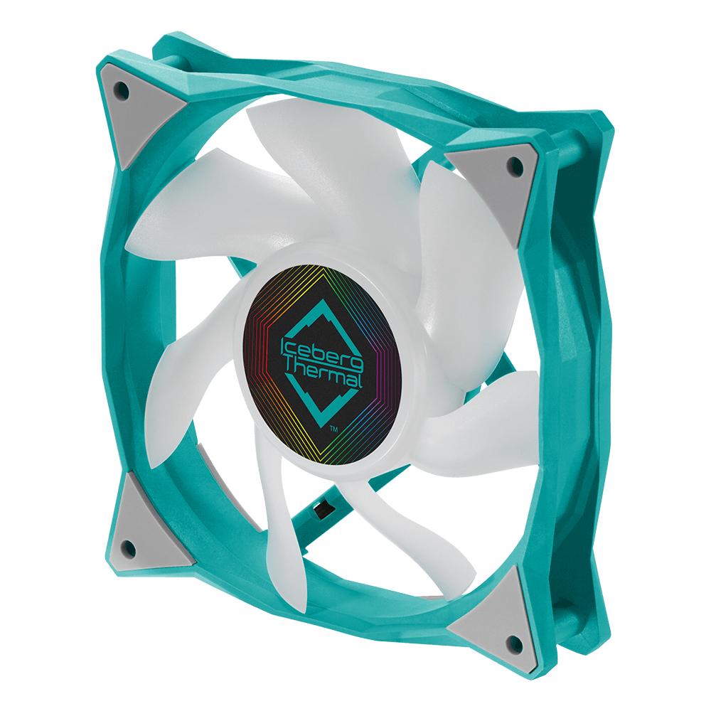 Ftohës për Kasë Iceberg Thermal IceGALE ARGB / 120mm / 500-2200 RPM - Gjelbër - 2