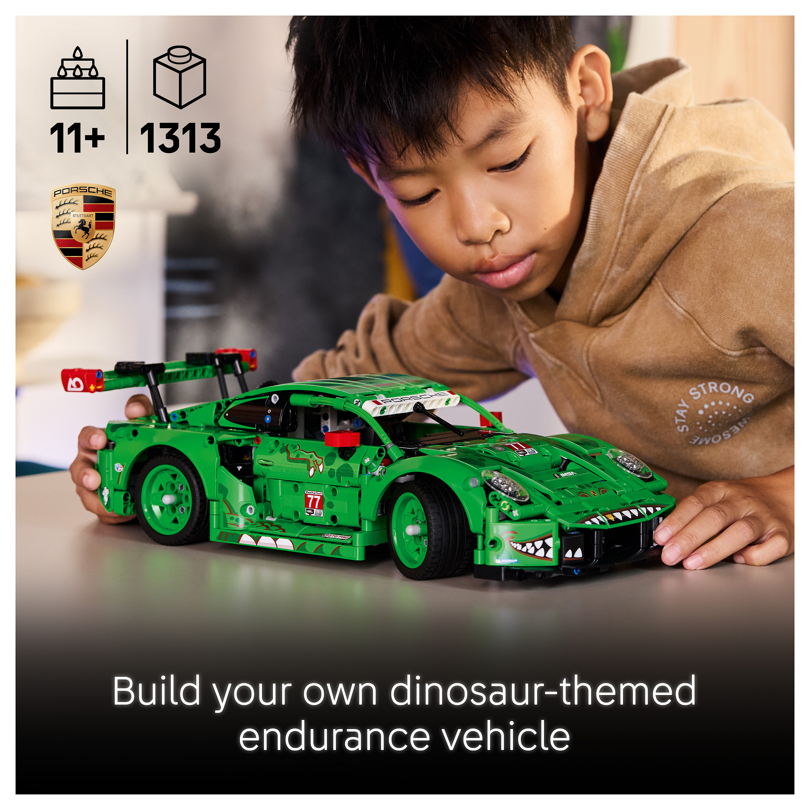LEGO Technic Porsche 911 GT3 R REXY AO Racing Car 42224 - 29