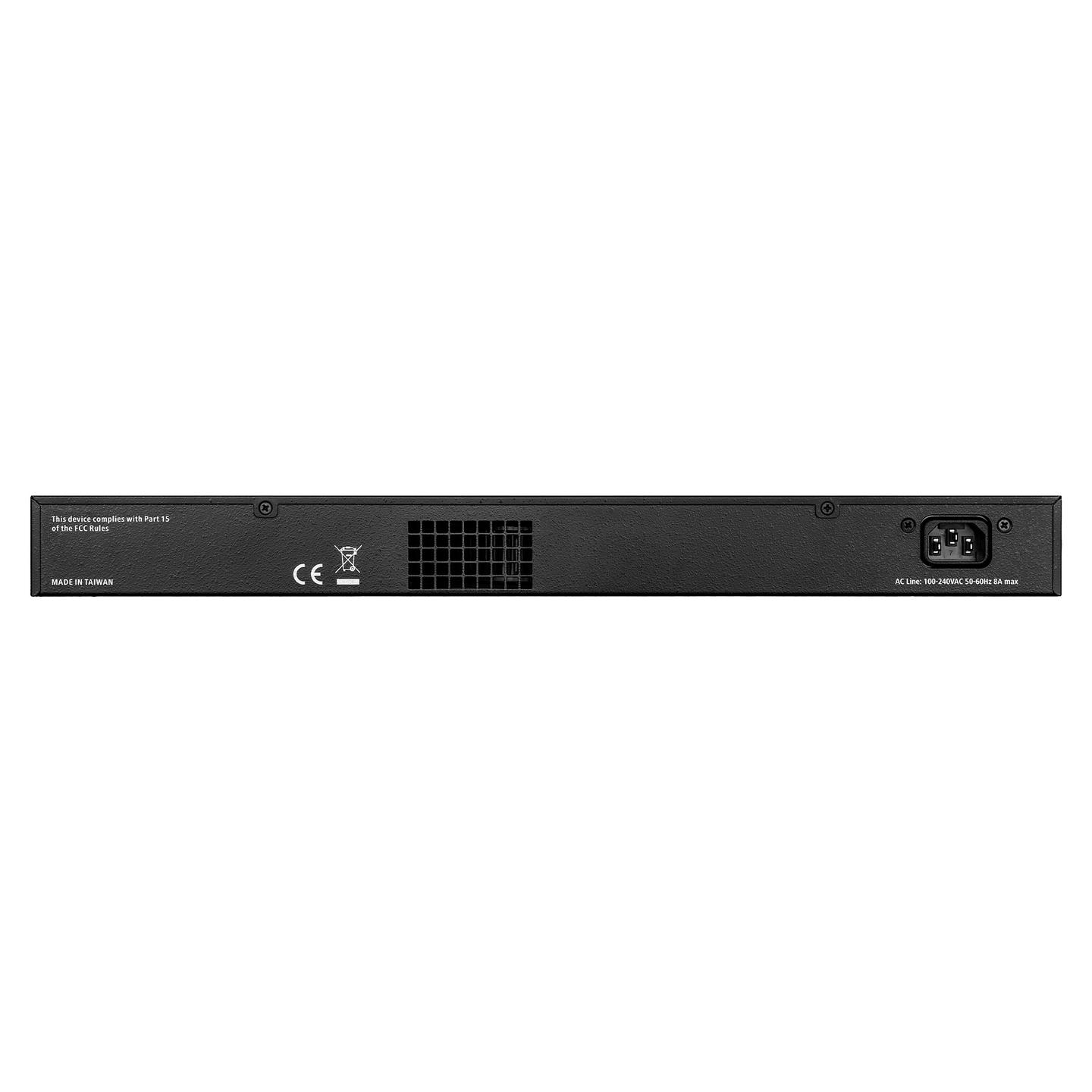 Switch LANCOM GS-3628XP, 12x 2.5G RJ45 PoE+, 12x Gigabit Ethernet RJ45 PoE+, 4x 10G SFP+, PoE 370W, 164Gbps, Layer 3 Lite, Rack 1U - Zezë - 2