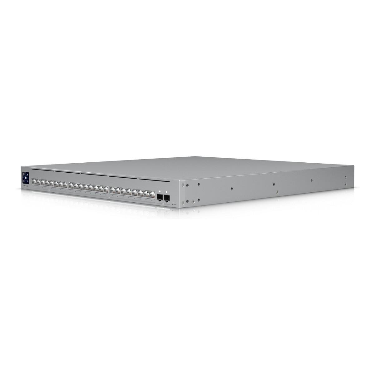 Switch Ubiquiti UniFi Pro XG 24, 16x 10GbE RJ45, 8x 2.5GbE RJ45, 2x SFP28 25Gbps, Layer 3, 460Gbps, Rack 1U - Hiri - 7