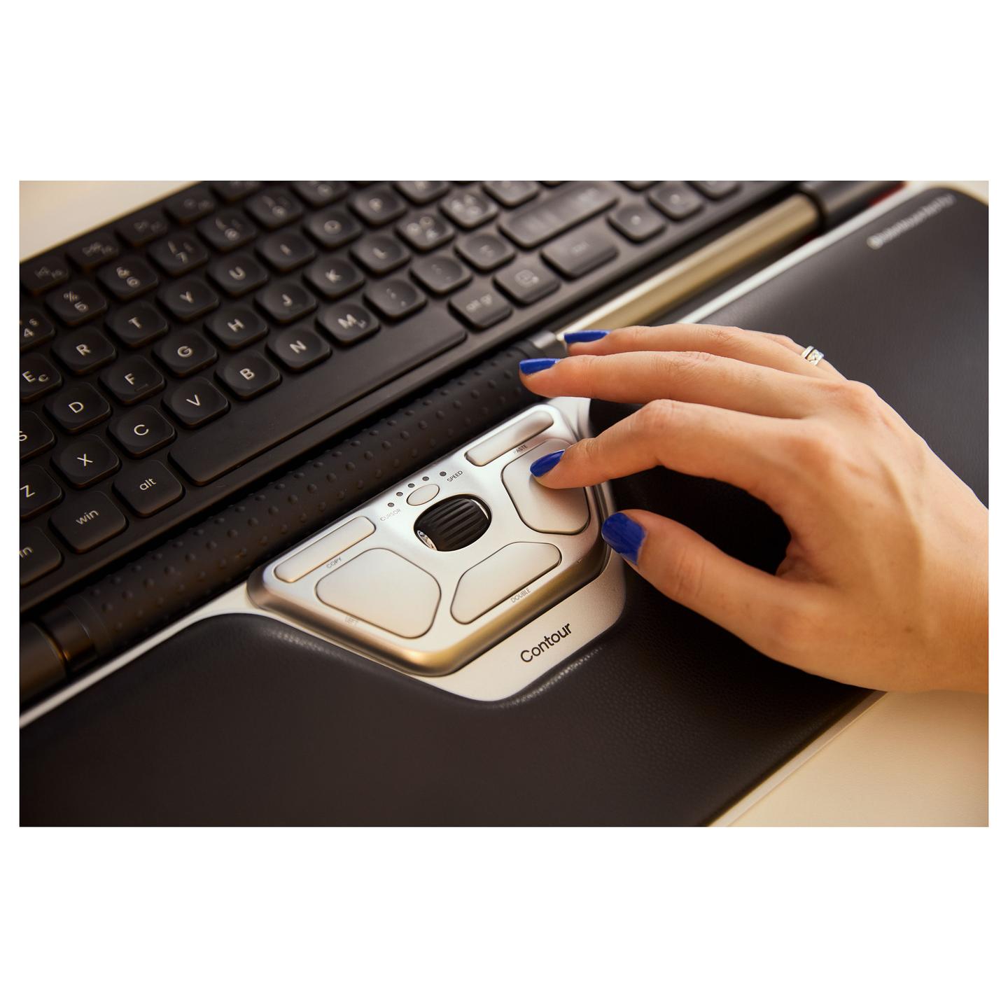Maus me kabllo Contour RollerMouse RED Plus / Thin Client Edition - Zezë / Argjend - 5