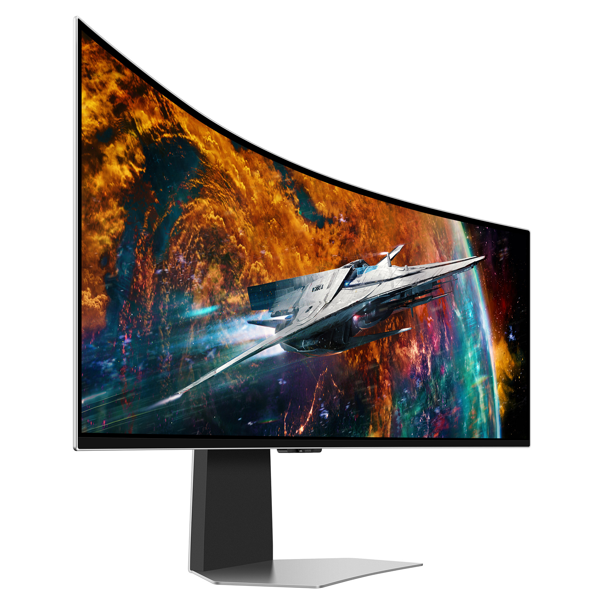 Monitor Gaming Samsung Odyssey OLED G9 (G95SC) / 49" / Dual QHD QD-OLED Curved / 240Hz / 0.03ms / USB-C+HDMI+DP+USB - Zezë - 5