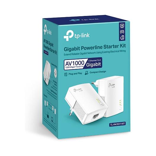 Power-LAN TP-Link TL-PA7019 KIT, AV1000, 1000Mbps, 2x Gigabit Ethernet, HomePlug AV2, 2-Pack - 9