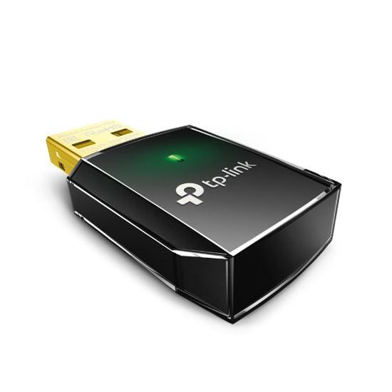 Adapter USB Wi-Fi TP-Link AC600, Dual-Band, Wi-Fi 5, 433Mbps (5GHz), 200Mbps (2.4GHz) - Zezë - 3
