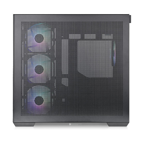 Kasë PC Thermaltake View 380 TG ARGB / Midi Tower / ARGB / 4x 120mm Fan / Tempered Glass - Zezë - 5
