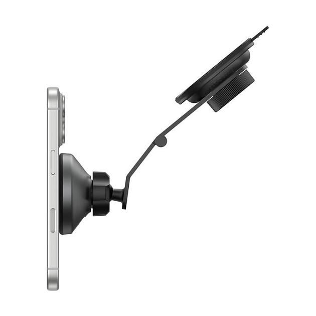 Mbajtëse telefoni për Veturë Belkin BoostCharge WIC013HQBK / Qi2 / Karikim pa kabllo 15W / Mbajtëse Magnetike - Zezë - 6