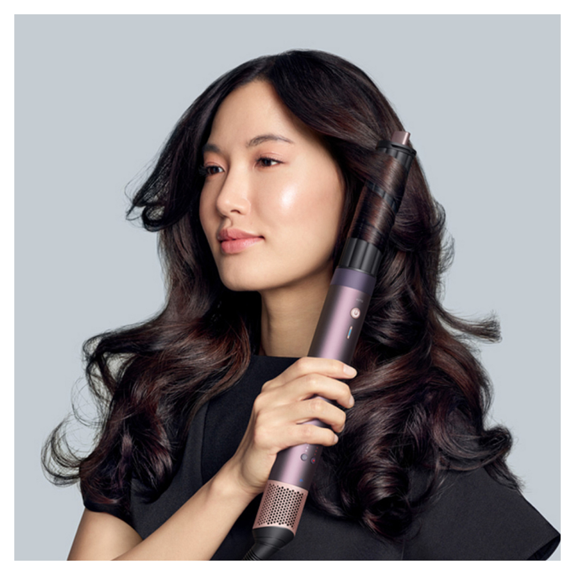 Stiluese për flokë Dyson Airwrap Co-anda2x Straight + Wavy / 6-in-1 / Hyperdymium 2 / Bluetooth / MyDyson – Vjollcë/Zezë - 3