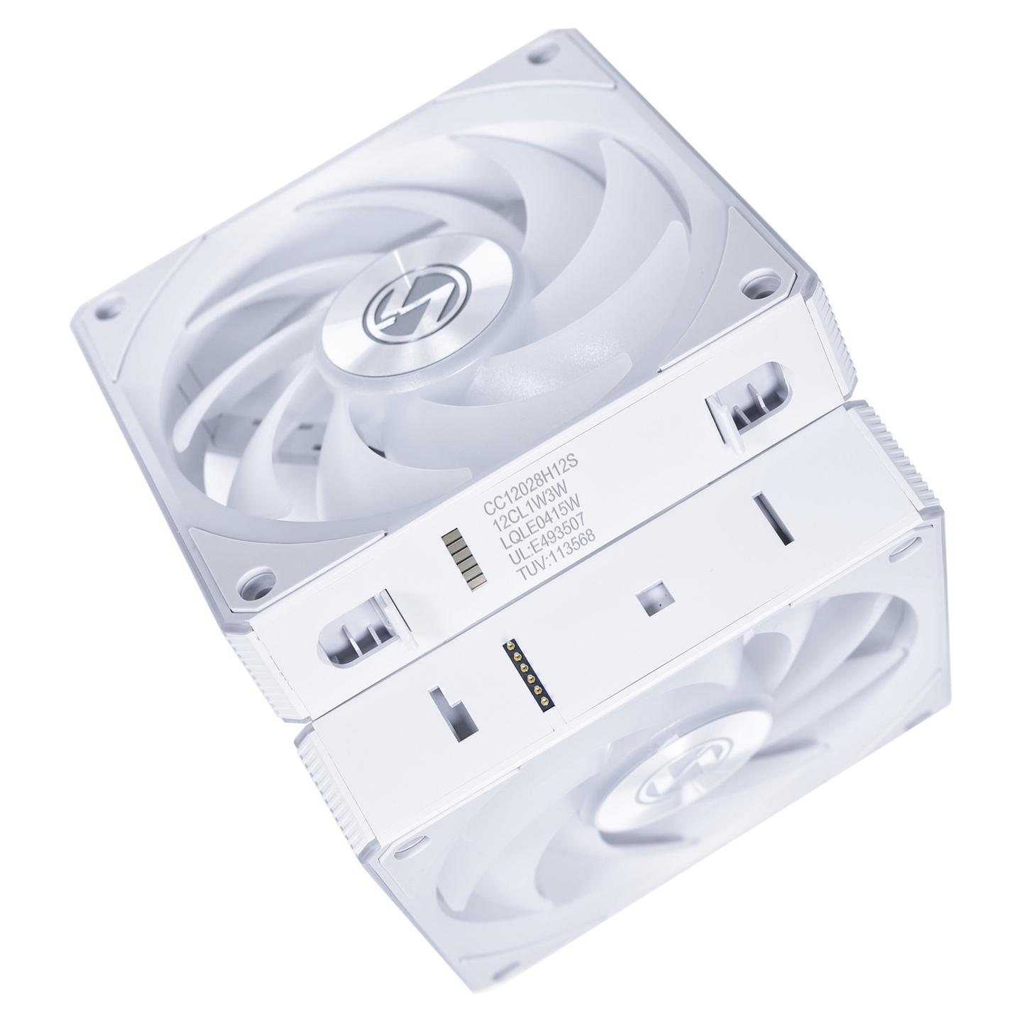 Ftohës për Kasë Lian Li UNI FAN CL Wireless / 120mm / 2150 RPM / ARGB / PWM – Bardhë - 8