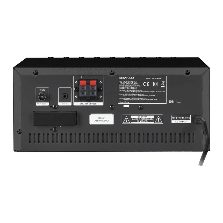 Sistem Audio Kenwood M-9000S-B, 2×50W, CD, DAB+, FM, Radio Interneti, Wi-Fi, Bluetooth 4.2, USB, Spotify Connect - Zezë - 4