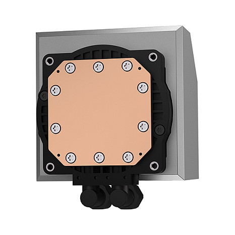 Ftohës për Procesor DeepCool LT240 / 240mm / 2x120mm / 500-2250RPM / ARGB - Zezë - 2