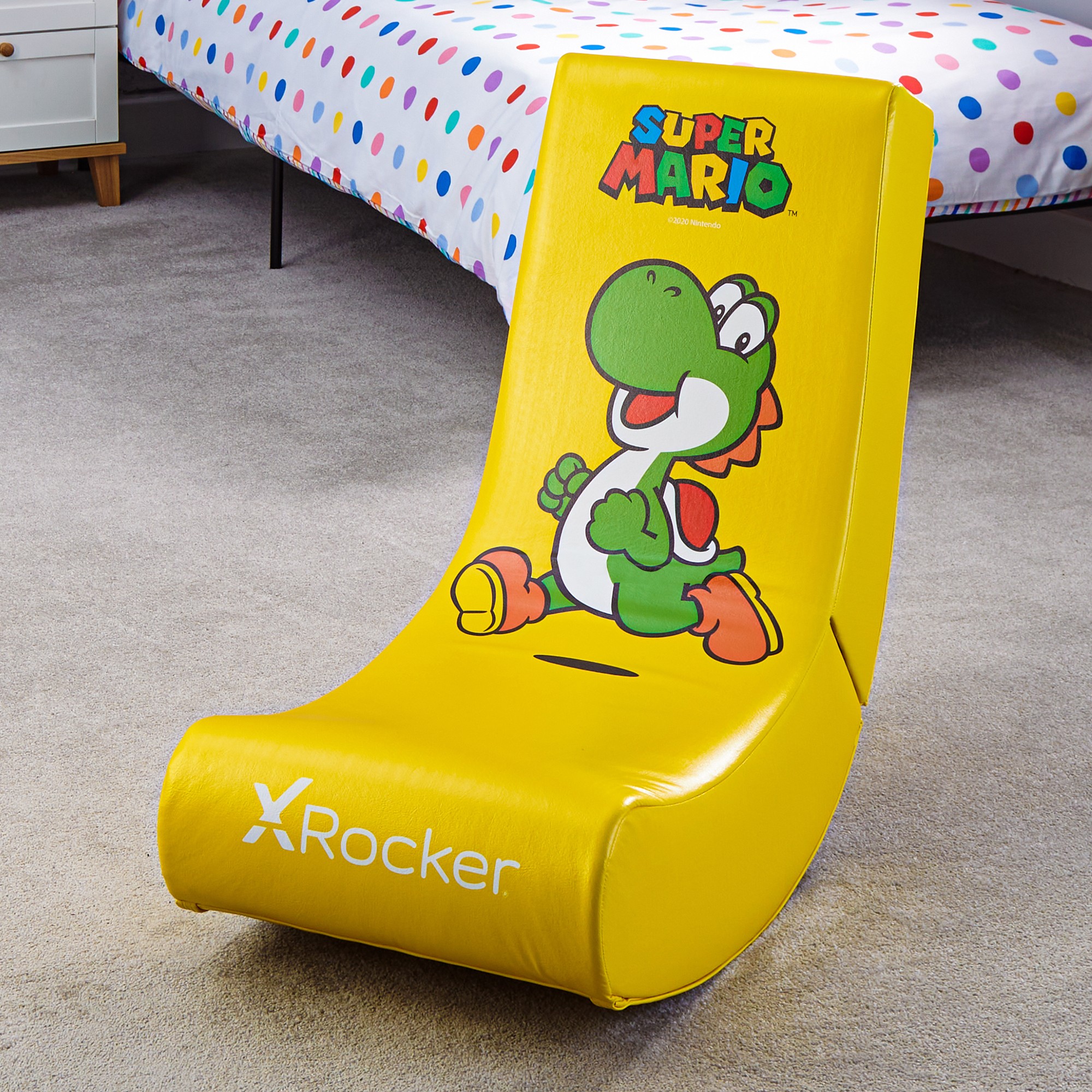 Karrige Gaming X Rocker Video Rocker Yoshi - Verdhë - 2