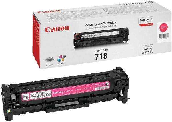 Toner Canon 718M / 2,900 faqe – Rozë - 2