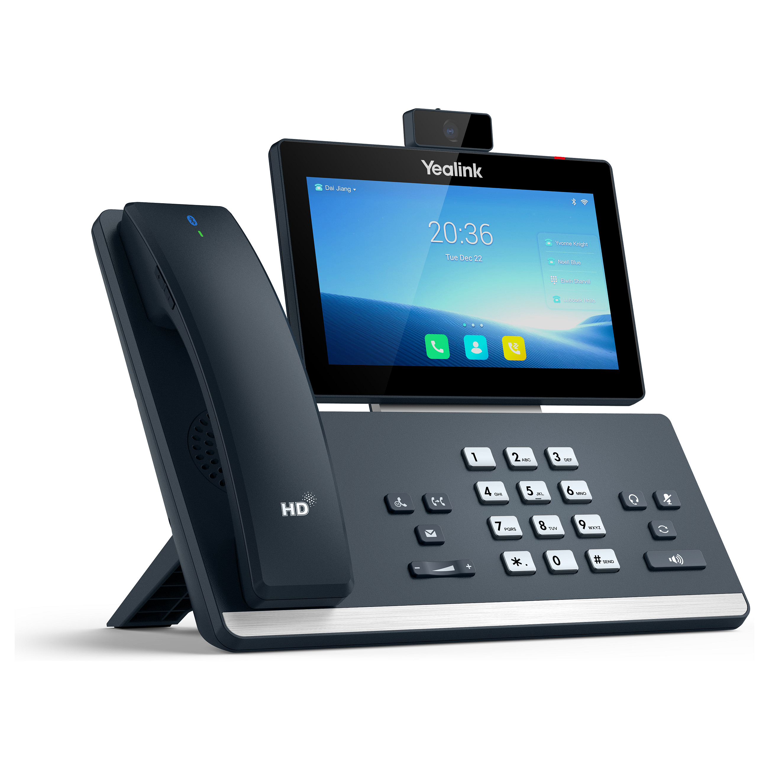 Telefon VoIP Yealink SIP-T58W Pro / 7" / WiFi & Bluetooth - Gri - 3