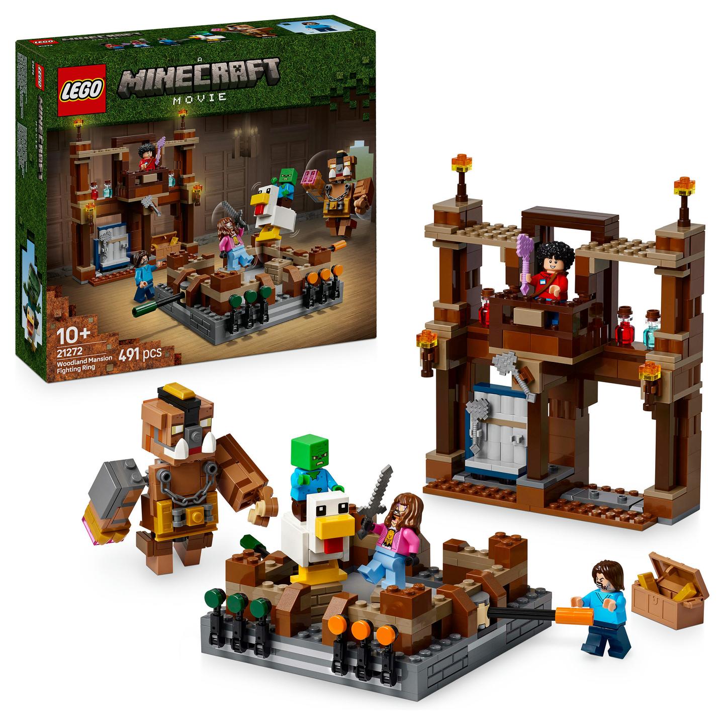 LEGO Minecraft Woodland Mansion Fighting Ring - 16