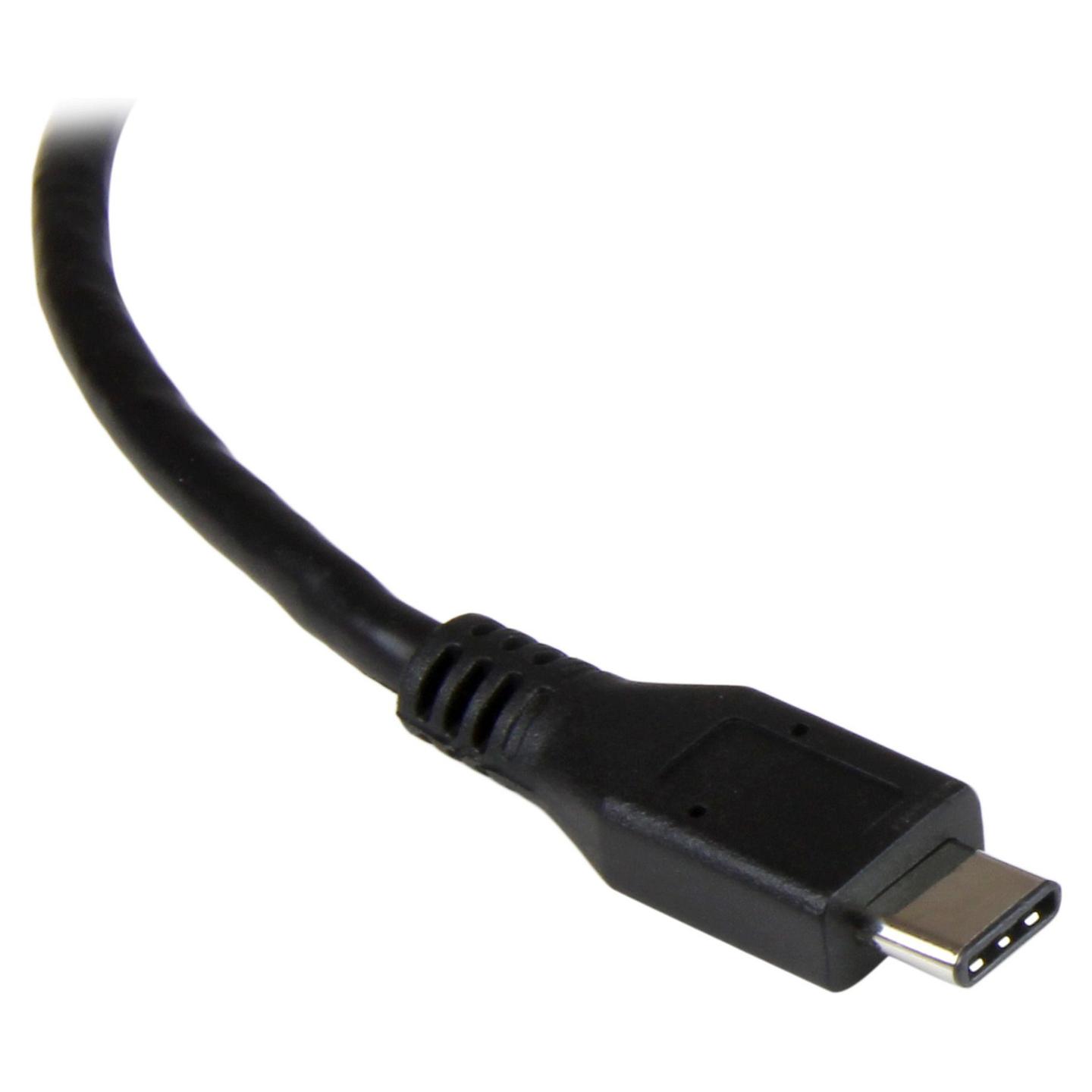 Adapter Rrjeti StarTech.com US1GC301AU, USB-C në RJ45 Gigabit, USB-A, 10/100/1000Mbps, USB 5Gbps - Zezë - 2