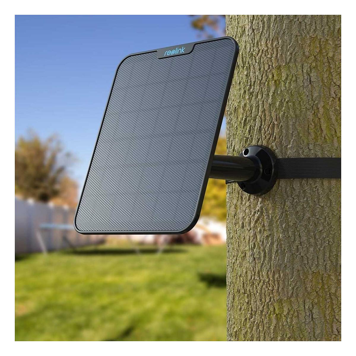 Panel Diellor për Kamera Sigurie Reolink Solar Panel 2, 5.8W, USB Type-C, Kabllo 4m, IP65 - Zezë - 4