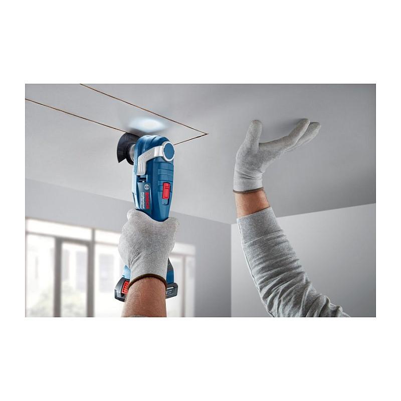 Vegël Multifunksionale me Bateri Bosch Professional GOP 18V-34, 18V, 20000lëvizje/min, Starlock Plus, 1.2kg - Blu - 14