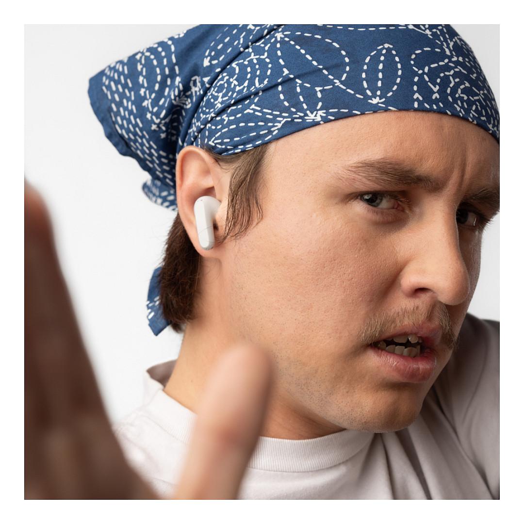Kufje pa kabllo Skullcandy Rail, Bluetooth, TWS – Bardhë - 4