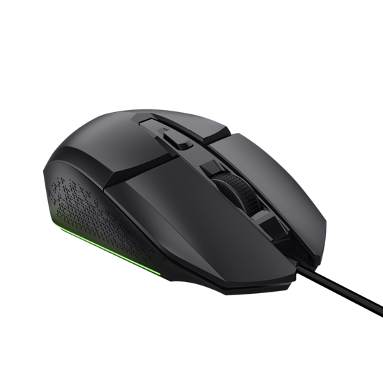 Maus Gaming Trust GXT 109 Felox / Wired / 200-6400 DPI / 6 Butona / LED - Zezë - 2
