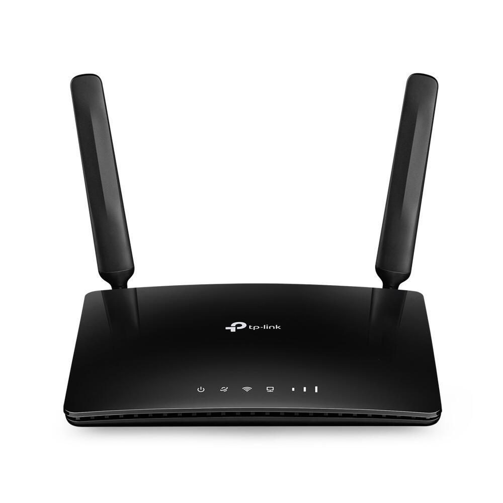 TP-Link Archer MR400 V3 AC1200 4G LTE Router – Wi-Fi 5 Dual-Band 2.4GHz + 5GHz, 300Mbps + 867Mbps, Micro SIM, 4× Fast Ethernet, 2× Antena LTE – Zezë