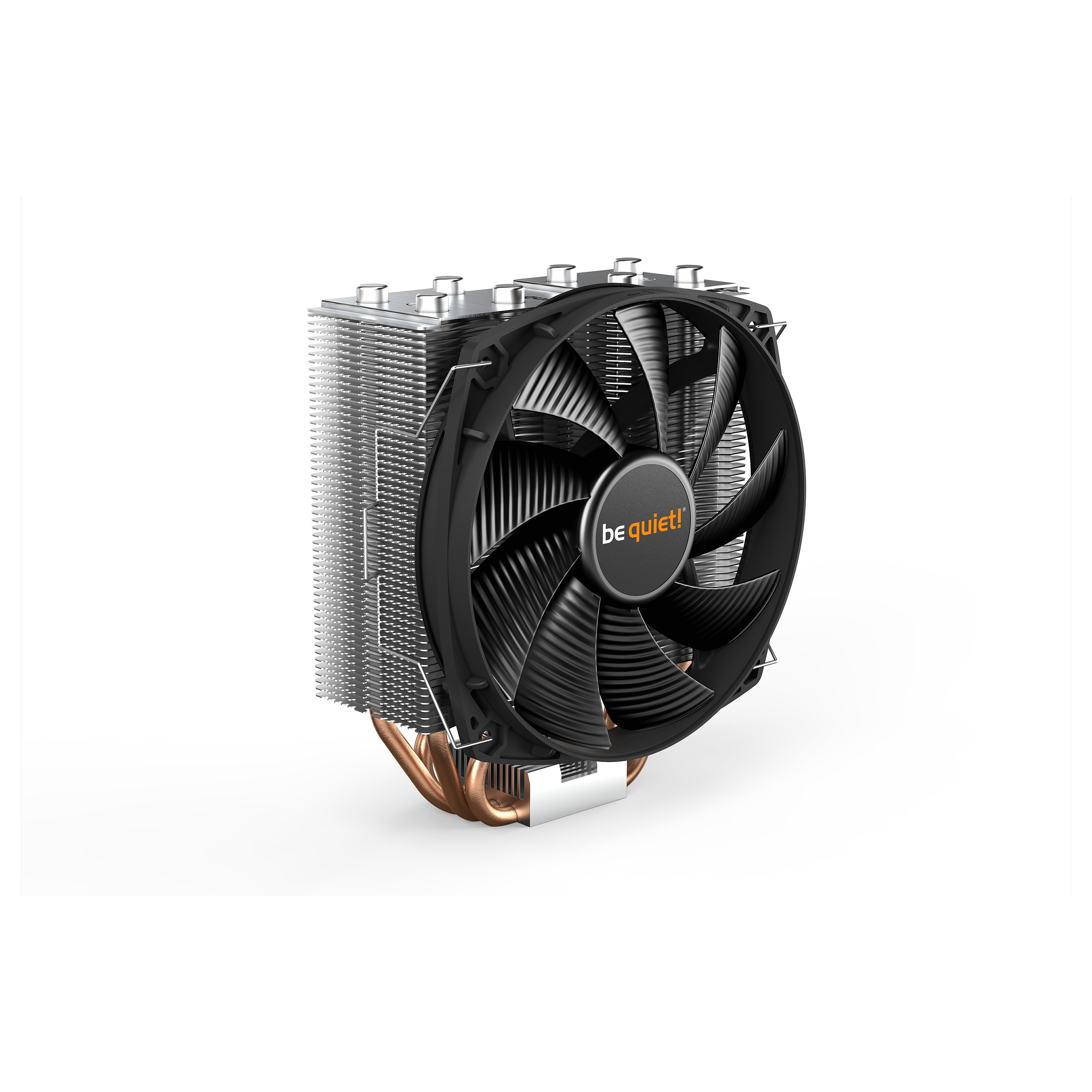 Ftohës për Procesor be quiet! Shadow Rock Slim 2 / 135mm Fan / 1400 RPM / Rifle Bearing / 137×74×161mm – Alumin/Zezë/Bakër