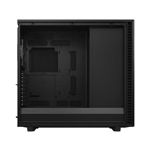 Kasë Fractal Design Define 7 XL / E-ATX Full-Tower / 2x140mm Dynamic X2 GP-14 (Para) + 1x140mm Dynamic X2 GP-14 (Prapa) / 4xUSB Type-A + USB Type-C / Panel Çeliku – Zezë - 11