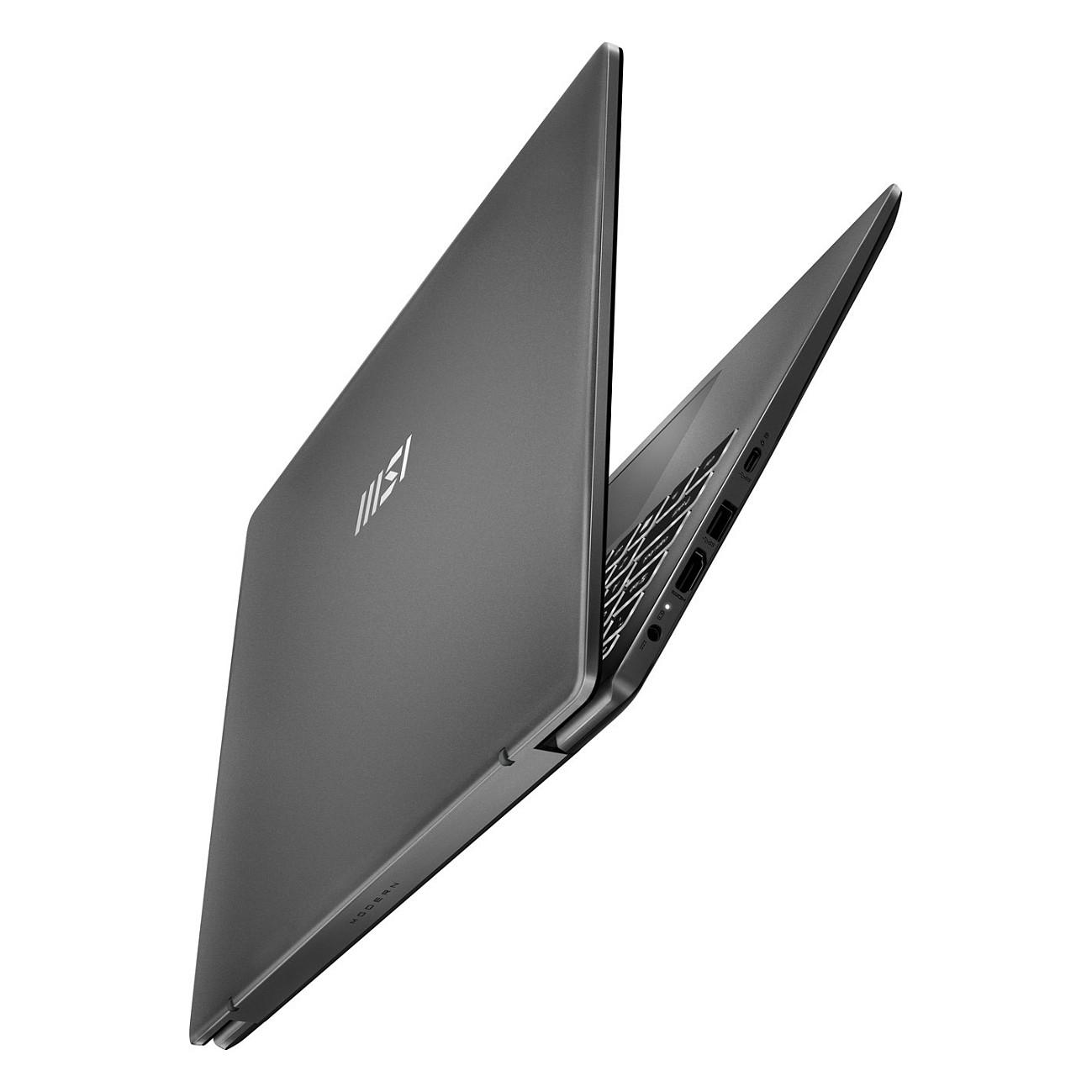 Laptop MSI Modern 14 F1MG-876FRNN, Core 5 120U, 16GB DDR4, 512GB, 14" FHD IPS 60Hz, Intel Graphics - Zezë - 14