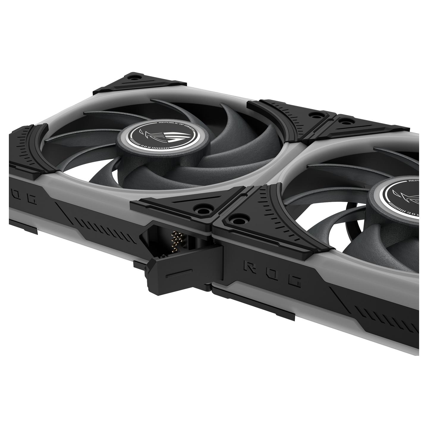 Ftohës për Kasë ASUS ROG Eurux GR120 ARGB, 120mm, PWM, Single Pack - Zezë - 17