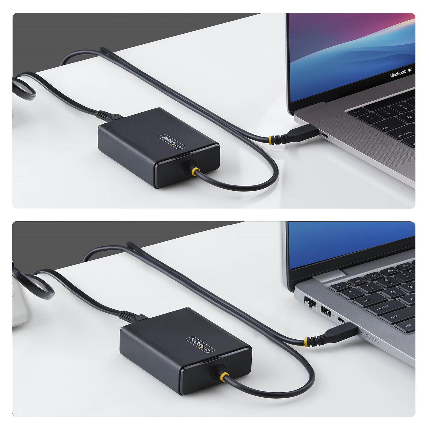 Adapter për Laptop StarTech.com 1100LE-USB-C-CHARGER, USB-C, 100W, Power Delivery 3.0, Kabllo 1.5m - Zezë - 3