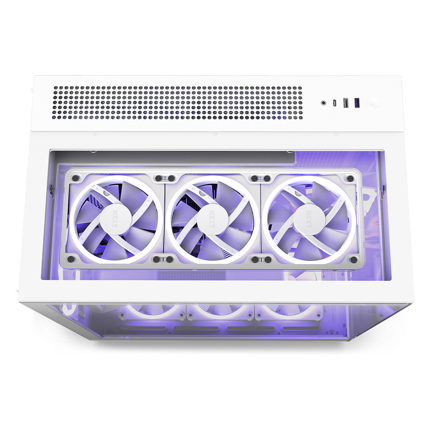 Kasë PC NZXT H9 Elite / Midi Tower / ATX / 3x 120mm RGB + 1x 120mm Fan / Tempered Glass - Bardhë - 3