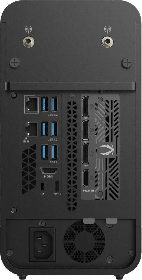 Mini Kompjuter ZOTAC MAGNUS ONE EU27506TC, Ultra 7 265, DDR5, RTX 5060 Ti 16GB - Zezë - 4
