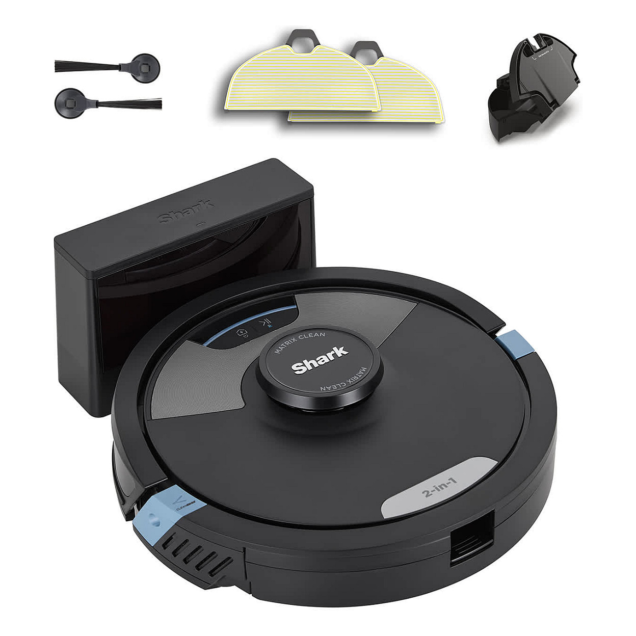 Fshesë Robotike SharkClean Matrix Plus – E Zezë/Blu/Argjendtë - 4