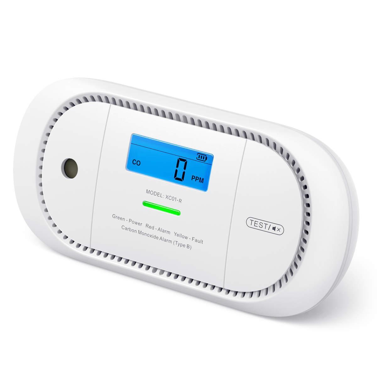 Detektues Monoksidi Karboni X-Sense XC01-R / ZASXS00167WEU / Electrochemical / LCD / 85dB / CR123A – Bardhë - 2