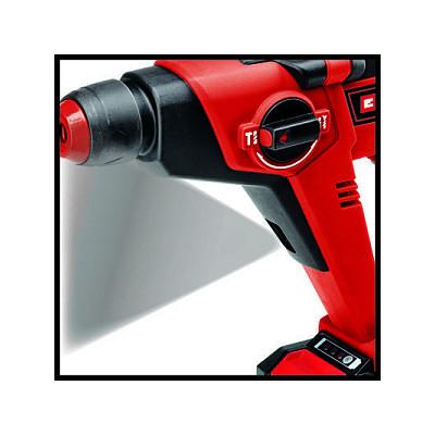 Çekiç Shpues Einhell TE-HD 18/12 Li-Solo, 18V, SDS-Plus, 1.3J - Kuqe - 5