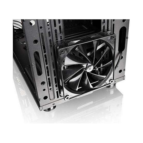 Kasë PC Thermaltake Suppressor F31 Tempered Glass Edition / Mid Tower / ATX / 1x 140mm Front + 1x 140mm Rear Fan / Tempered Glass / Sound-Damping / 360mm Radiator - Zezë - 3