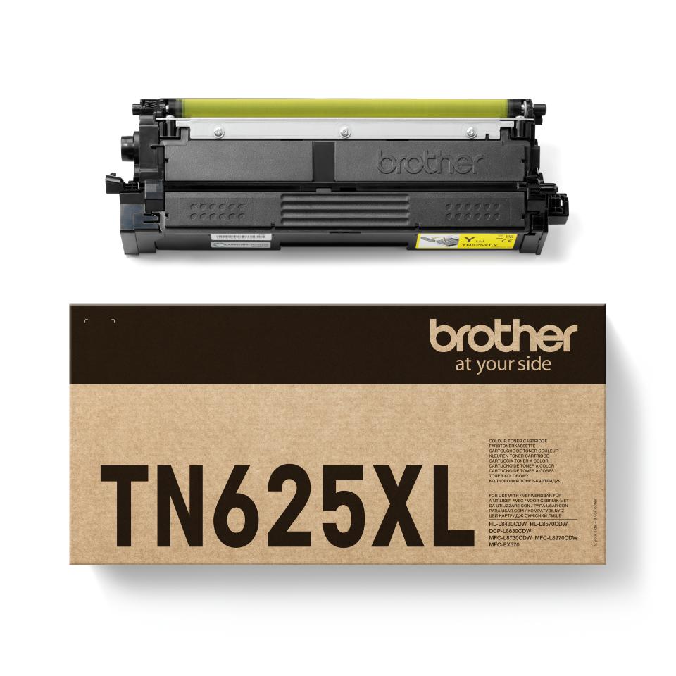 Toner Brother TN-625XLY / 4,500 faqe â VerdhĂ« - 2