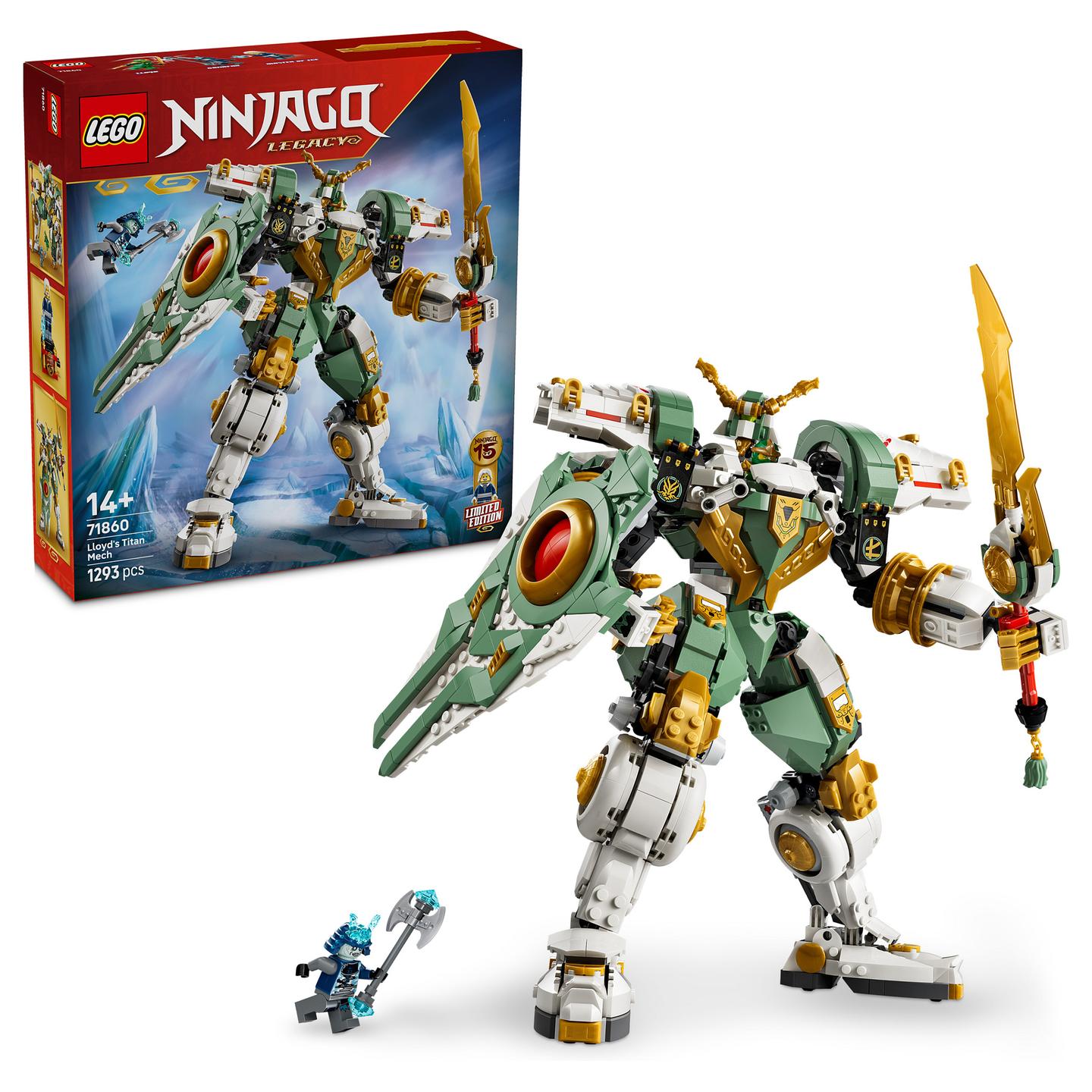 LEGO NINJAGO Lloyd's Titan Mech 15th Anniversary 71860 - 11