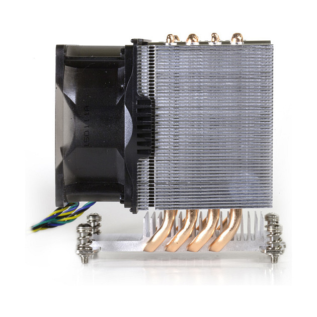 Ftohës për Procesor Dynatron A19 / 3U / Aktiv / 165W TDP / 80mm PWM Fan / Heatpipe Contact / AM4/AM5 - 3