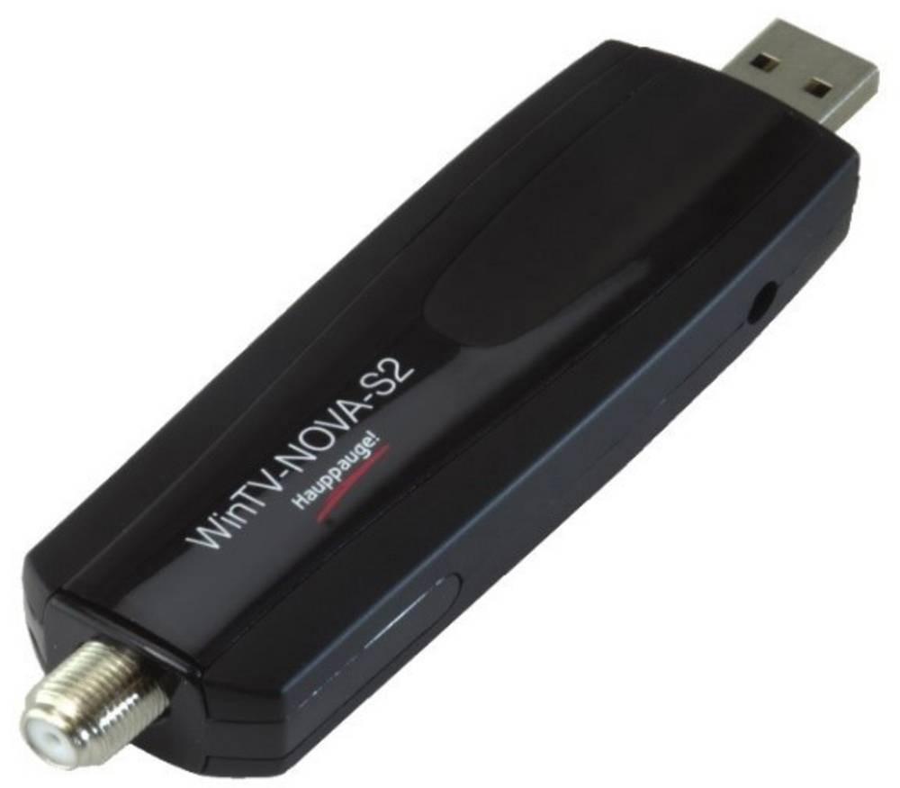 TV Tuner Satelitor Hauppauge WinTV-NOVA-S2, DVB-S/DVB-S2, HDTV, USB 2.0, DiSEqC 1.0, Telekomandë IR - Zezë - 2