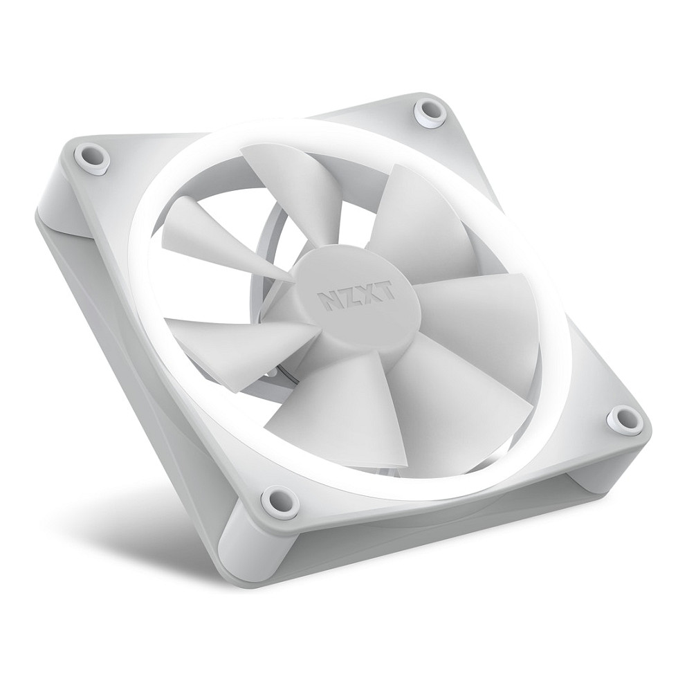 Ftohës për Kasë NZXT F120 / 120mm / 500-1800 RPM / PWM / RGB – Bardhë - 6
