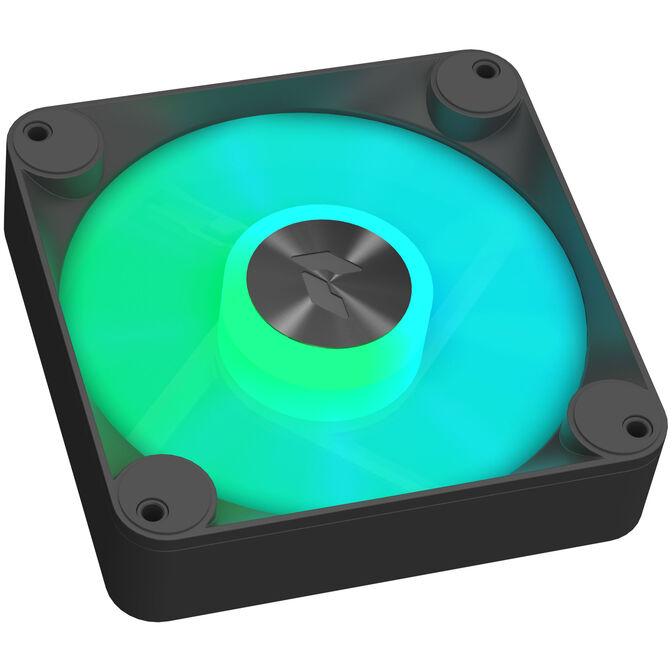 Ftohës për Kasë APNX FP1-Q / 120mm / 1200 RPM / PWM / ARGB – Zezë - 4