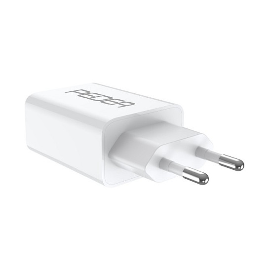 Karikues PEDEA Reiselader Dual / USB-C, USB-A / 20W – Bardhë - 2