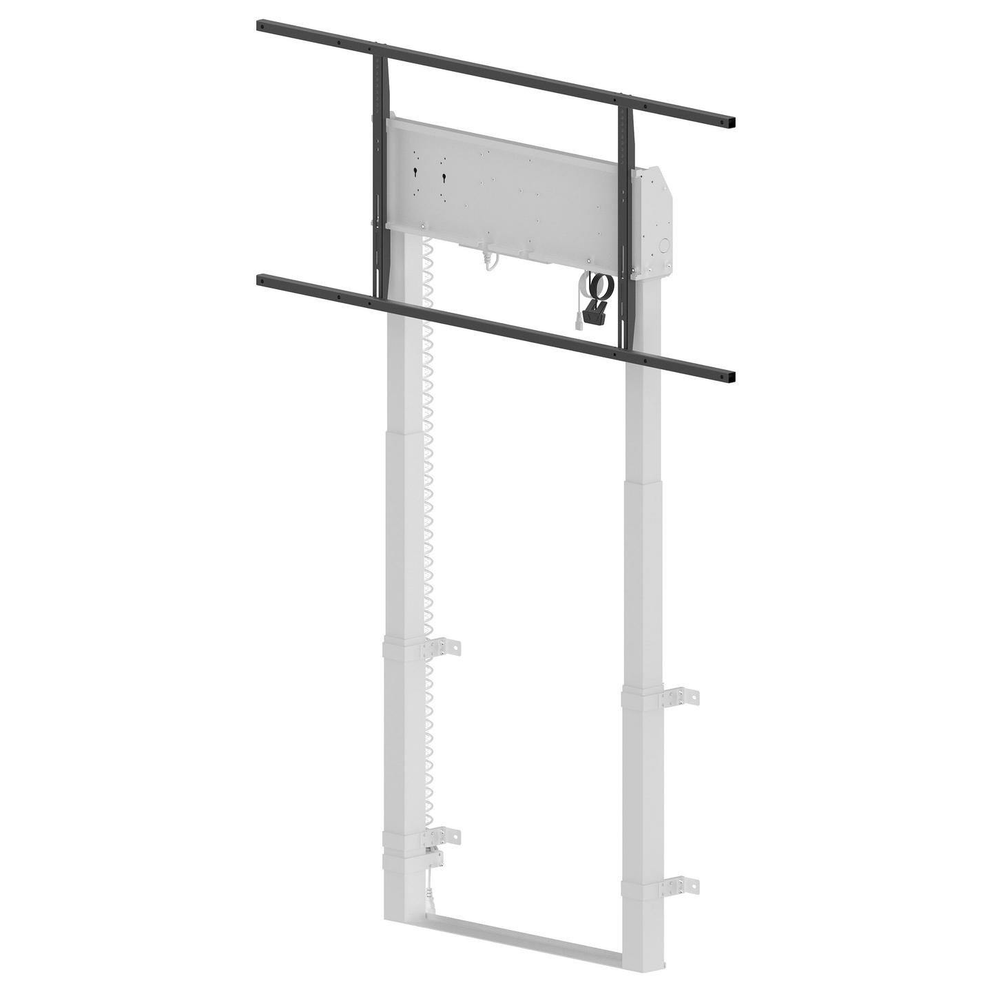 Mbajtëse për Monitor iiyama / 55″–105″ / deri në 120 kg / VESA deri në 800×600 mm / Elektrike - Bardhë - 9