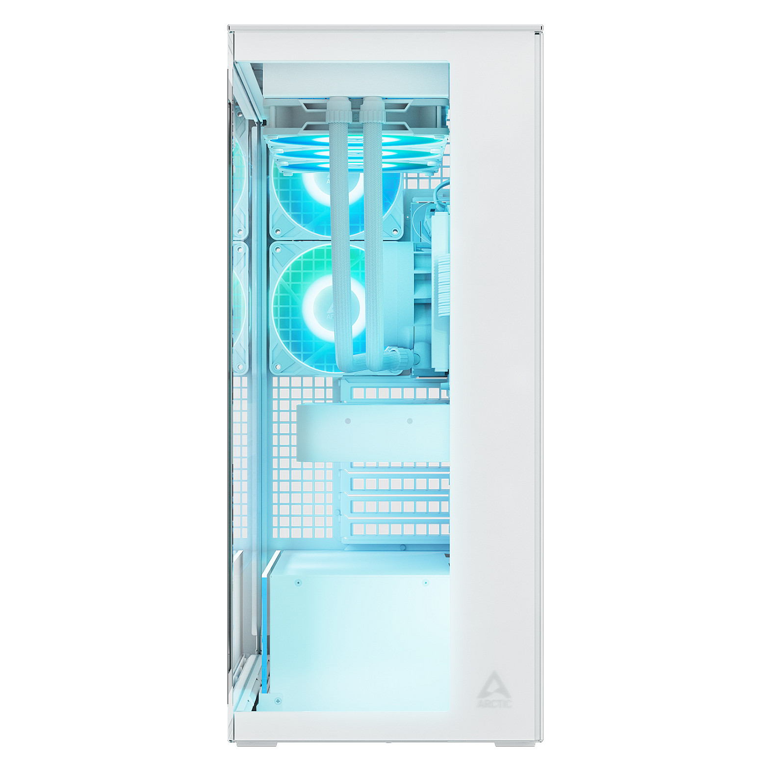 Kasë PC ARCTIC Xtender / Midi Tower / E-ATX / 3x 140mm + 2x 120mm ARGB Fan / Tempered Glass - Bardhë - 2