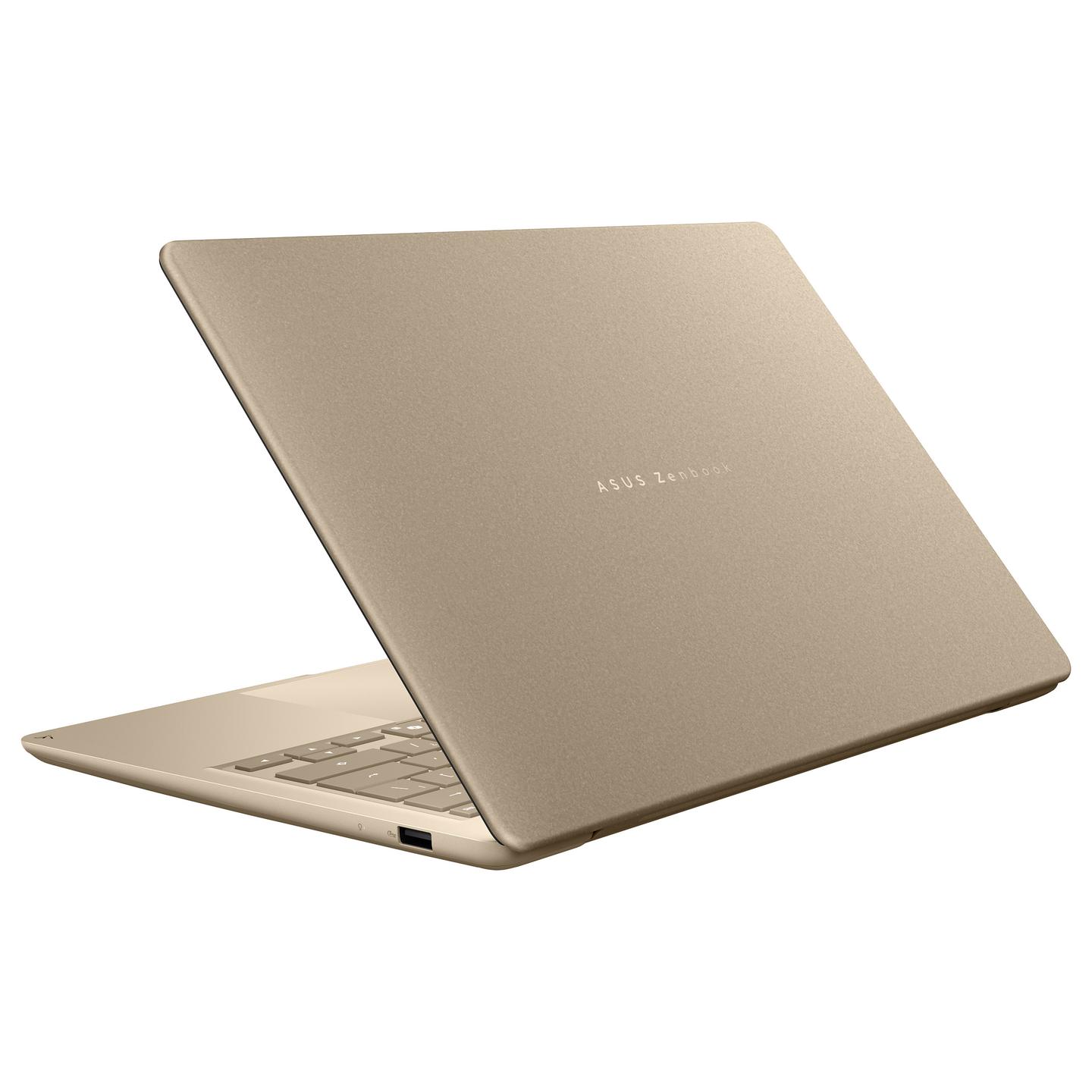 Laptop ASUS Zenbook 14 UX3480AA-U1500W, Ultra 7 355, 16GB LPDDR5X, 512GB, 14" WUXGA OLED 60Hz, Intel Graphics - Bezhë - 3