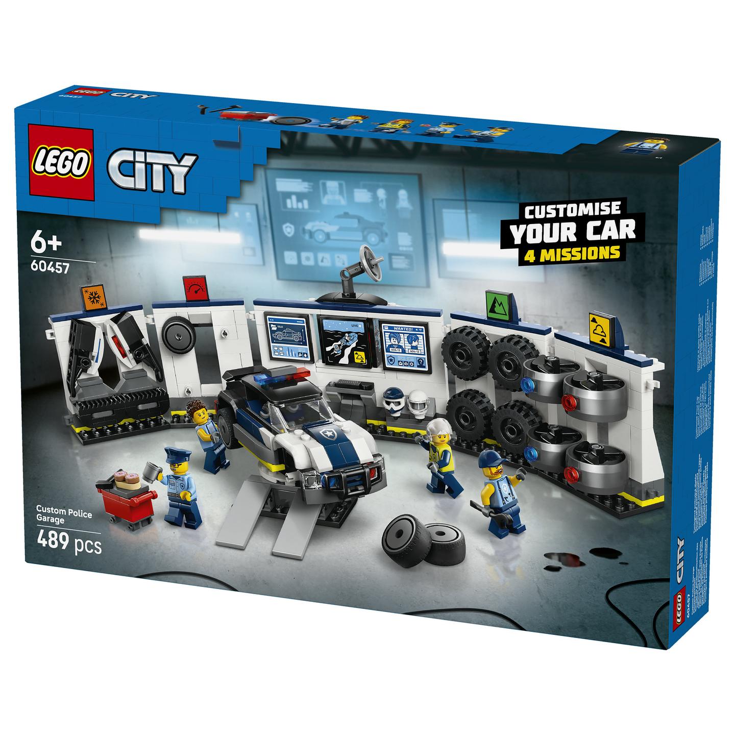 LEGO City Custom Police Car Garage 60457 - 8