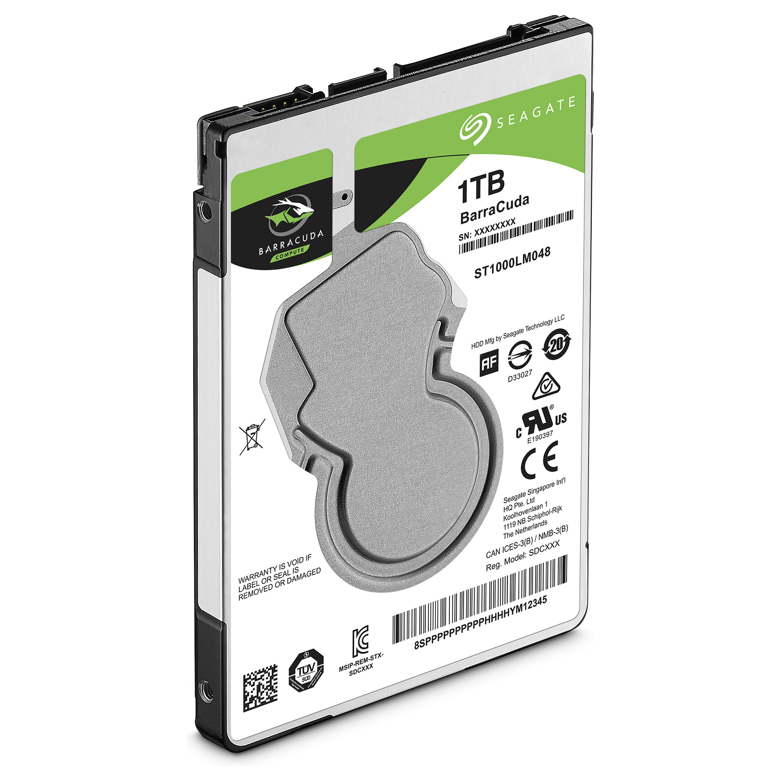 HDD e Brendshme Seagate BarraCuda ST1000LM048 / 1TB / 2.5" / SATA III / 5400 RPM / 128MB Cache - 2