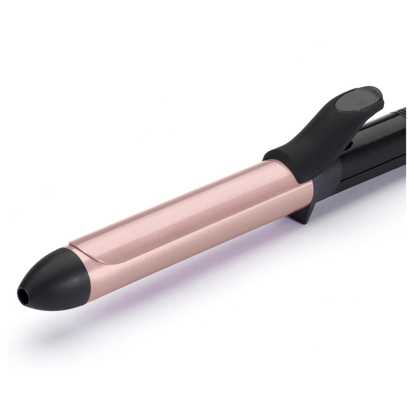 Stiluese për Flokë për Kaçurrela BaByliss C451E, 25 mm, Veshje Kuarc-Qeramike, 160–210°C, 6 Nivele Temperature, Kabllo 2.5 m – Zezë , Rozë-Ari - 7
