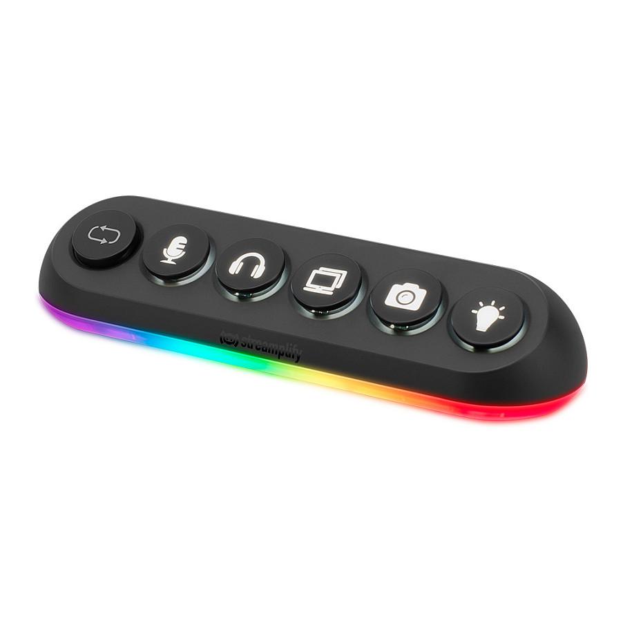 Hub USB Streamplify HUB DECK 5 / 4x USB 3.0 Type-A + 1x USB 2.0 / RGB / 12V / 24W – Zezë - 4